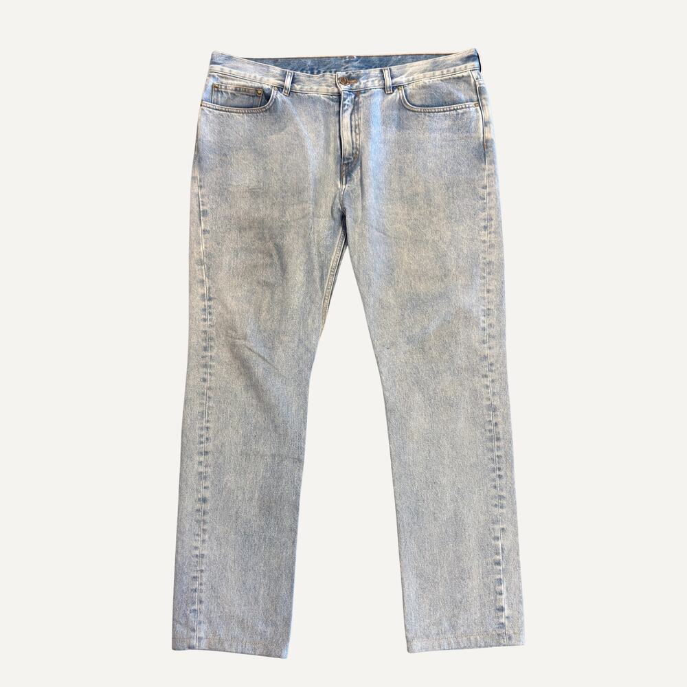Size 38US - AW20 Louis Vuitton Men’s Washed Denim Jeans